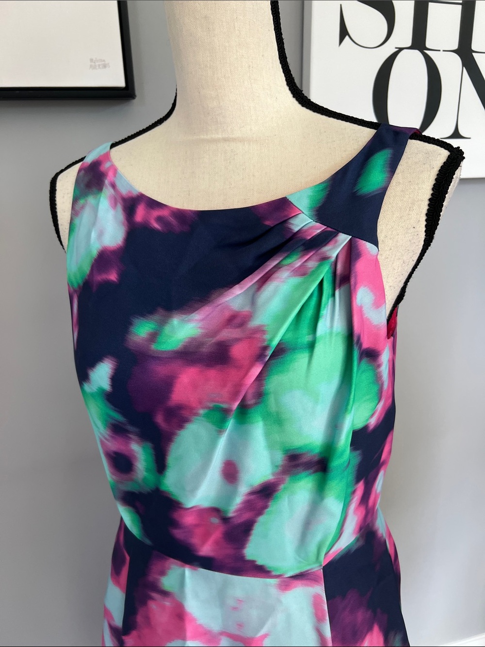 Kate Spade Olivia Watercolor Dress - Picture 3 of 11
